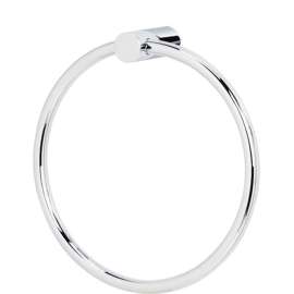 Spa 1 A7040-PC Modern Towel Ring 6-in in Polished Chrome