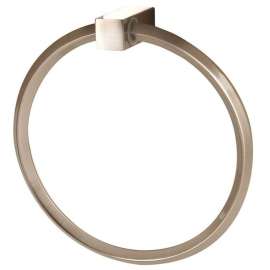 Spa 2 A7140-SN Modern Towel Ring 6-in in Satin Nickel