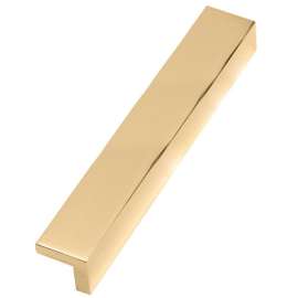 A960-8-PB Tab Pull Modern in Polished Brass