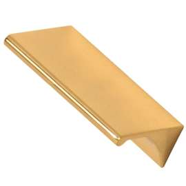 A970-3-PB Tab Pull Modern in Polished Brass
