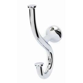 Spa 1 A7099-PN Modern Robe Hook in Polished Nickel