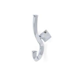 Spa 2 A7199-PC Modern Robe Hook in Polished Chrome