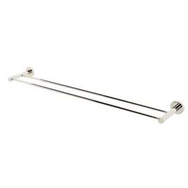 Contemporary I A8325-30-PN Double Towel Bar Modern in Polished Nickel
