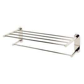 Contemporary I A8326-24-PN Modern Towel Rack in Polished Nickel