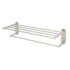 Contemporary I A8326-24-SN Modern Towel Rack in Satin Nickel