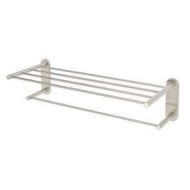 Contemporary I A8326-24-SN Modern Towel Rack in Satin Nickel