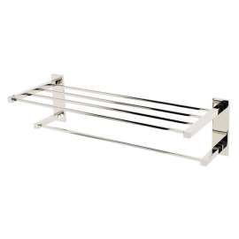 Contemporary II A8426-24-PN Modern Towel Rack in Polished Nickel