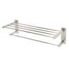 Contemporary II A8426-24-SN Modern Towel Rack in Satin Nickel