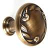 Ornate A3650-14-AE Knob Traditional 1-1/4-in in Antique English