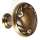 Ornate A3650-14-AE Knob Traditional 1-1/4-in in Antique English