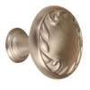 Ornate A3650-14-SN Knob Traditional 1-1/4-in in Satin Nickel