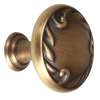 Ornate A3650-38-AEM Knob Traditional 1-1/2-in in Antique English Matte