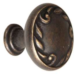 Ornate A3650-38-BARC Knob Traditional 1-1/2-in in Barcelona
