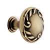 Ornate A3650-38-PA Knob Traditional 1-1/2-in in Polished Antique