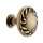 Ornate A3650-38-PA Knob Traditional 1-1/2-in in Polished Antique