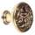 Ornate A3651-14-PA Knob Traditional 1-1/4-in in Polished Antique