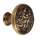 Ornate A3651-38-AEM Knob Traditional 1-1/2-in in Antique English Matte
