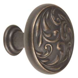 Ornate A3651-38-BARC Knob Traditional 1-1/2-in in Barcelona