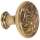 Ornate A3651-38-PA Knob Traditional 1-1/2-in in Polished Antique