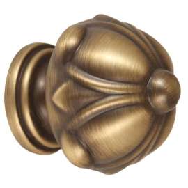 Ornate A6929-14-AEM Knob Traditional 1-1/4-in in Antique English Matte