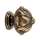 Ornate A6929-38-AE Knob Traditional 1-1/2-in in Antique English