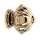Ornate A6929-38-PA Knob Traditional 1-1/2-in in Polished Antique
