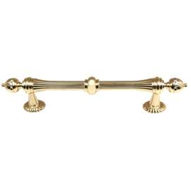 Ornate A6929-6-PB Pull Traditional in Polished Brass