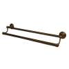 Embassy A9025-24-AEM Double Towel Bar Traditional in Antique English Matte