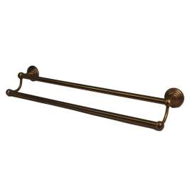 Embassy A9025-24-AEM Double Towel Bar Traditional in Antique English Matte