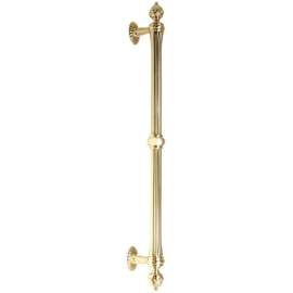 Ornate D6929-18-PB Appliance Pull Traditional in Polished Brass