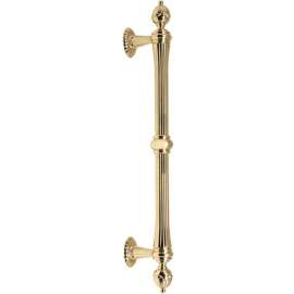 Ornate D6929-8-PB Appliance Pull Traditional in Polished Brass