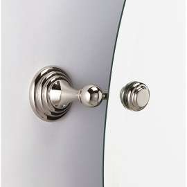 Adjustable Mirror Brackets Traditional in Polished Nickel