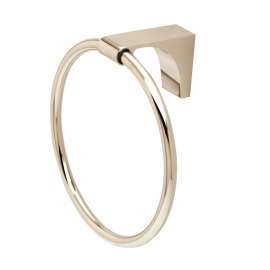 Luna A6840-PN Towel Ring Transitional 6-in in Polished Nickel