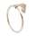 Luna A6840-PN Towel Ring Transitional 6-in in Polished Nickel