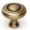 Rope A812-1-AE Knob Traditional 1-in in Antique English