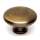 A814-45-AE Knob Traditional 1-3/4-in in Antique English