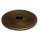 Knob Backplate Traditional 1-in in Antique English