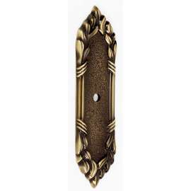 A886 Ribbon & Reed Backplate Traditional 4-1/4-in