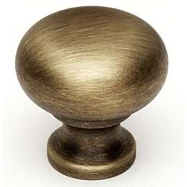 A1066-AEM Knob Traditional 3/4-in in Antique English Matte