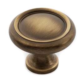 A1151-AEM Knob Traditional 1-1/4-in in Antique English Matte