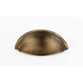 A1350-AEM Cup Pull Modern in Antique English Matte