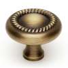 Rope A812-38-AEM Knob Traditional 1-1/2-in in Antique English Matte