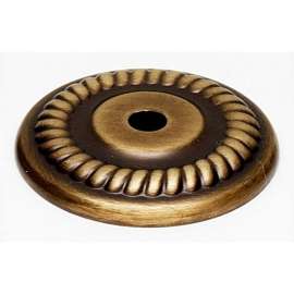 Backplate Traditional 1-1/4-in in Antique English Matte