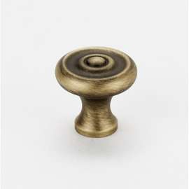Knob Traditional 3/4-in in Antique English Matte
