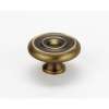 Rope A817-38-AEM Knob Traditional 1-1/2-in in Antique English Matte