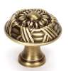 Knob Traditional 1-1/4-in in Antique English Matte