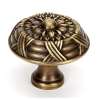 Knob Traditional 1-1/2-in in Antique English Matte