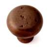 Knob Rustic 1-1/2-in in Dark Bronze