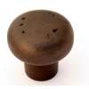 Knob Rustic 1-5/8-in in Dark Bronze