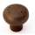 Knob Rustic 1-5/8-in in Dark Bronze